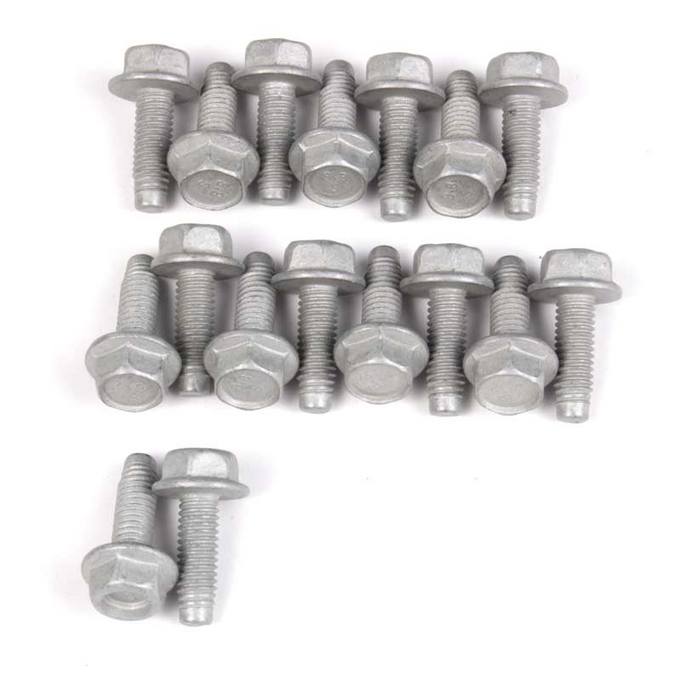 BMW Auto Trans Oil Pan Bolt Kit 24117581606